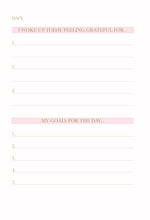 Load image into Gallery viewer, THE GOAL JOURNAL - PEONY PINK
